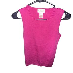 Cache Pink Sleeveless Top